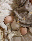 GOTS Organic Knit Cardigan - Caramel - SALE