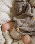 GOTS Organic Knit Cardigan - Caramel - SALE