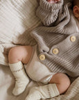GOTS Organic Knit Cardigan - Caramel - SALE
