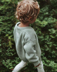 GOTS Organic Knit Cardigan - Seagrass - SALE