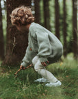 GOTS Organic Knit Cardigan - Seagrass - SALE