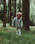 GOTS Organic Knit Cardigan - Seagrass - SALE