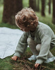 GOTS Organic Knit Cardigan - Seagrass - SALE