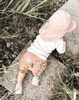 GOTS Organic Terry Shorts - Dusty Rose