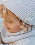 GOTS Organic Knit Beanie - Sand