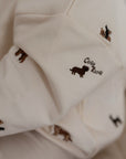 GOTS Organic Family Sweatshirt - Puppy Love
