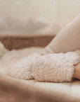 Vegan Shoes - Isii_bla X Cosy Roots - Teddy Shoes - Milk