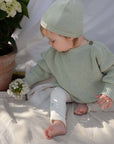 GOTS Organic Leggings - Classy Eucalyptus - SALE