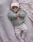 GOTS Organic Knit Cardigan - Seagrass - SALE