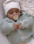 GOTS Organic Knit Cardigan - Seagrass - SALE