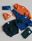 GOTS Organic Oversize Knit Pulli - Pumpkin Orange