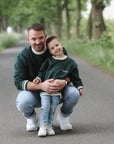 Family Sweatshirt - DAD - Vintage Green - SALE