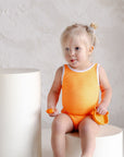 Sustainable Bathing Suit - Bright Orange