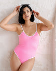 Sustainable MUM Bathing Suit - Bright Pink