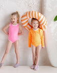 Sustainable Bathing Suit - Bright Pink