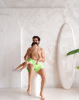 Sustainable DAD Swimshort - Bright Green