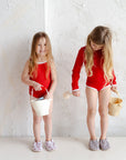 Sustainable Bathing Suit - Red