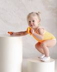 Sustainable Bathing Suit - Bright Orange