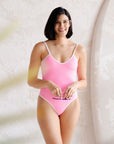 Sustainable MUM Bathing Suit - Bright Pink