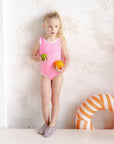 Sustainable Bathing Suit - Bright Pink