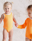 Sustainable Bathing Suit - Bright Orange