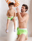 Sustainable DAD Swimshort - Bright Green