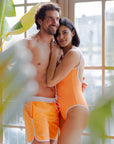 Sustainable MUM Bathing Suit - Bright Orange