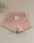 GOTS Organic Terry Shorts - Dusty Rose