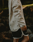 Organic Terry Shorts - Vintage Green