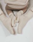 Organic Socks - JUNIOR - Sand