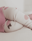 Organic Rib Leggings - Little Grapefruits