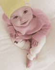 Organic Rib Leggings - Little Grapefruits