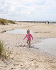 Sustainable UV Longsleeved Bathing Suit - Bright Pink (UV STANDARD 801)