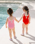 Sustainable Bathing Suit - Red