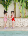 Sustainable Bathing Suit - Red