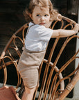 Organic Shorty Tights - Peanut Blend