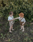 Organic Shorty Tights - Peanut Blend
