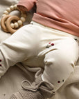 GOTS Organic Leggings - Pure Cherry