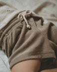 GOTS Organic Terry Shorts - Caramel