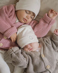 GOTS Organic Knit Cardigan - Dusty Rose - SALE