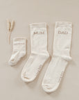Organic Socks - DAD - Sand