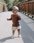 GOTS Organic Terry Shorts - Sand