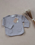 sweatshirt aus bio baumwolle