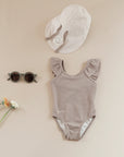 Sustainable Bathing Suit - Caramel
