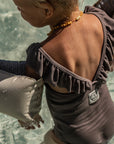 Sustainable Bathing Suit - Caramel
