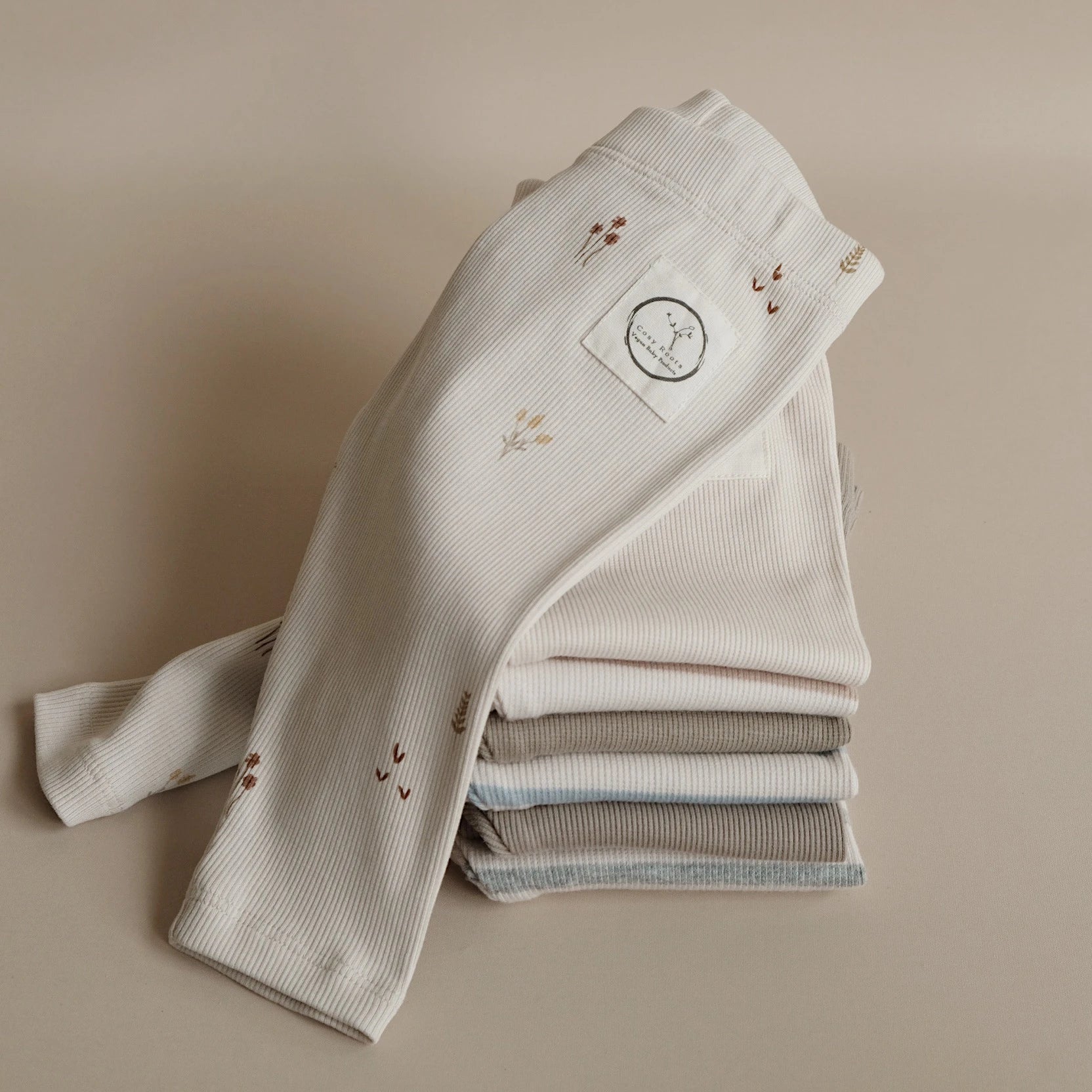 Rib Leggings aus Bio Baumwolle