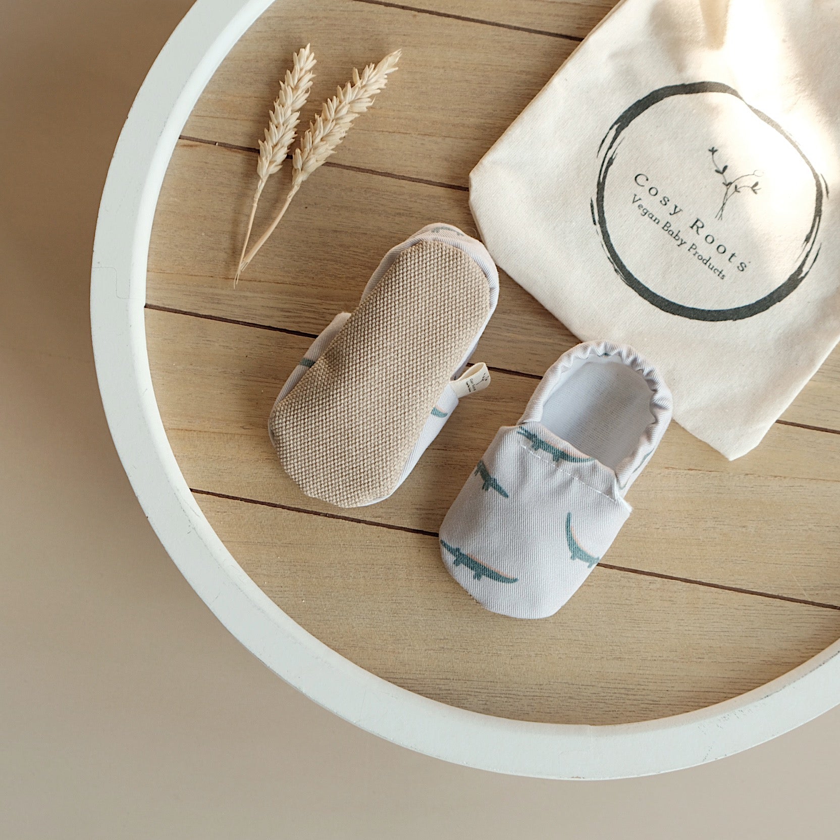 Vegan Shoes - Happy Crocodile
