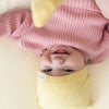 Organic Thin Knit Beanie - Lemon Tonic
