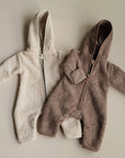 Organic Teddy Overall - Mocha - SALE