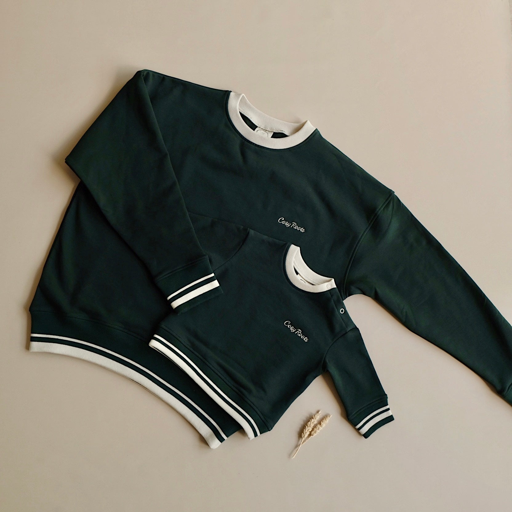 Family Sweatshirt - MUM - Vintage Green - SALE